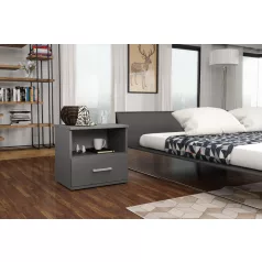 GODA II 1 S éjjeliszekrény antracit színben