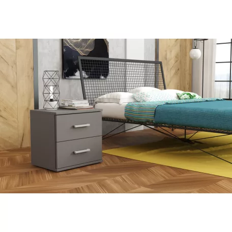 GODA II 2 S éjjeliszekrény antracit színben