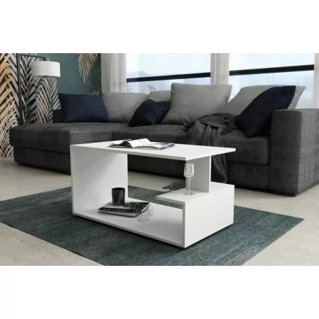 Dante dohányzóasztal fehér színben