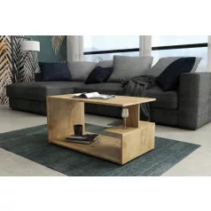 Dante dohányzóasztal craft arany színben