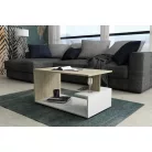 Dante dohányzóasztal sonoma/fehér színben