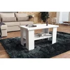 Olga dohányzóasztal fehér színben