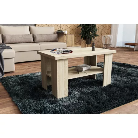 Olga dohányzóasztal sonoma színben