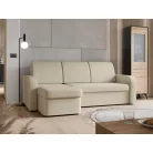 Totii sarok ülőgarnitúra bézs szövettel ágyazható, ágyneműtartós Lux 25