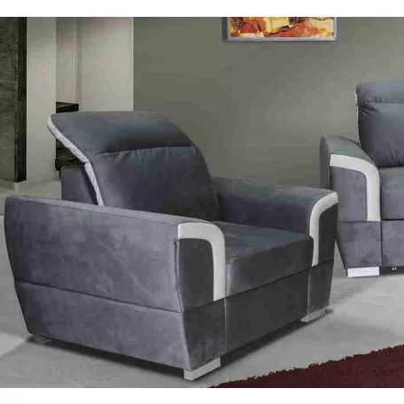 Bristol fotel Világosszürke