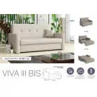 VIVA BIS III. előre nyíló rugós kanapé Spirit 02 színben
