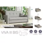 VIVA BIS III. előre nyíló rugós kanapé Spirit 03 színben