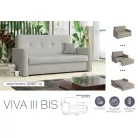 VIVA BIS III. előre nyíló rugós kanapé Spirit 14 színben
