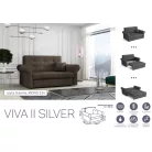 VIVA SILVER II. előre nyíló rugós kanapé Mono 234 színben