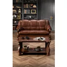 Valódi Bőr Parma 3 személyes kanapé ágyazható kivitelben