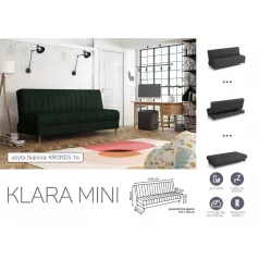   Klara mini rugós,ágyfunkciós,ágyneműtartós Kanapékronos 14