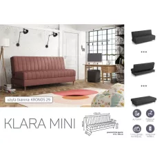   Klara mini rugós,ágyfunkciós,ágyneműtartós Kanapékronos 29