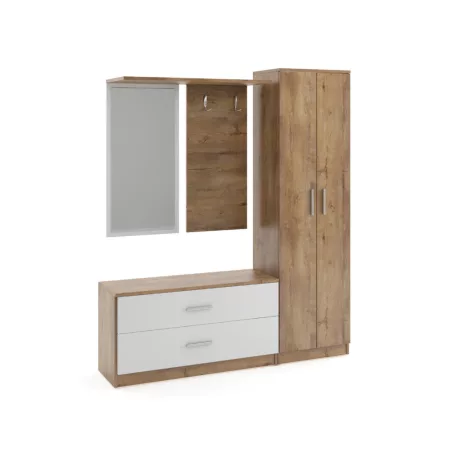 Carla Előszobagarnitúra artisan tölgy színben