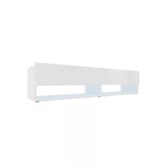 IZUMI magasfényű fehér/ fehér TV szekrény, 175 WH