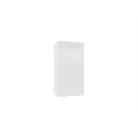 IZUMI 21 WH magasfényű fehér/fehér fali polcos szekrény 70 cm