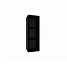 IZUMI 12 BL fekete nyitott fali polc 105 cm