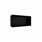 IZUMI 11 BL fekete nyitott fali polc 70 cm