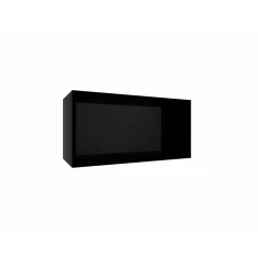 IZUMI 11 BL fekete nyitott fali polc 70 cm