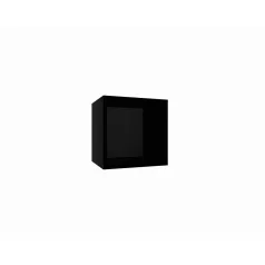 IZUMI 10 BL fekete nyitott fali polc 35 cm