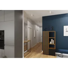 NAIROBI SZ2F szekrény Fekete/Artisan