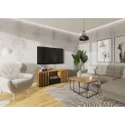 NAIROBI RTV  Fekete/Artisan Tv szekrény