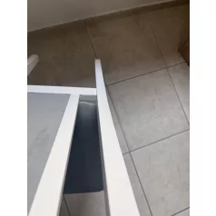 Boss VII étkezőszék fehér-szürke szövet