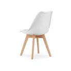 Mossa fehér étkezőszék