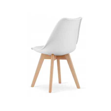 Mossa fehér étkezőszék