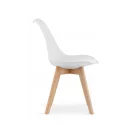 Mossa fehér étkezőszék