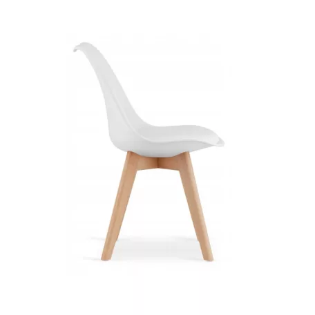 Mossa fehér étkezőszék