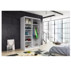 Rico 150 cm tolóajtós gardróbszekrény sonoma színben