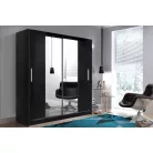 Ola gardróbszekrény fehér színben 200cm