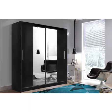 Ola gardróbszekrény fehér színben 200cm