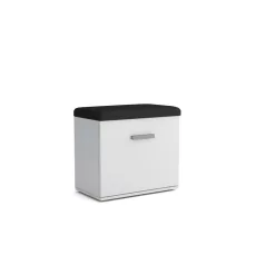 Justus 5 Előszobai cipős szekrény fehér