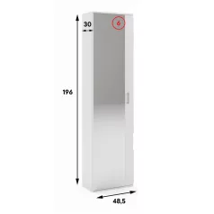 Justus 6 Előszobai szekrény