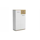 Justus 3 Előszobai komód fehér-artisan