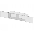 SOLID magasfényű fehér RTV asztal