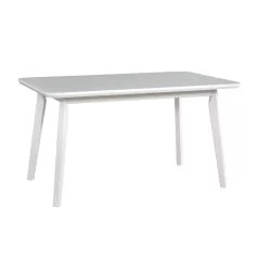 Oslo 7 bővíthető étkezőasztal fehér színben