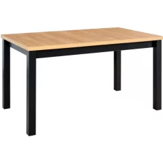   Modena 1 bővíthető étkezőasztal grandson tölgy/fekete színben