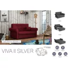 VIVA SILVER II. előre nyíló rugós kanapékronos 2 színben