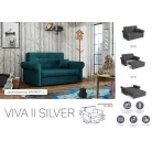 VIVA SILVER II. előre nyíló rugós kanapékronos 2 színben