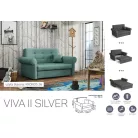 VIVA SILVER II. előre nyíló rugós kanapékronos 26 színben