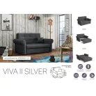 VIVA SILVER II. előre nyíló rugós kanapékronos 26 színben