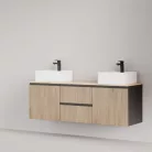 Positivo 12F2SY mosdósszekrény sonoma