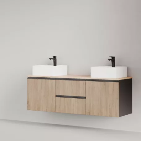 Positivo 12F2SY mosdósszekrény sonoma