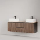 Positivo 12F2SY mosdósszekrény dió