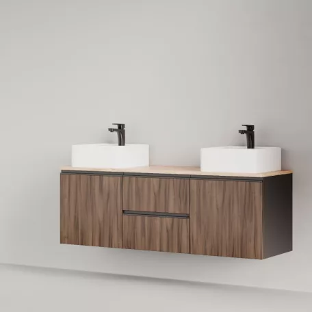 Positivo 12F2SY mosdósszekrény dió