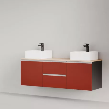 Positivo 12F2SY mosdósszekrény tégla