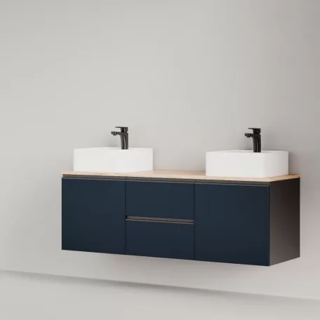 Positivo 12F2SY mosdósszekrény tengerészkék