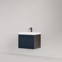 Positivo 12FL mosdósszekrény tengerészkék